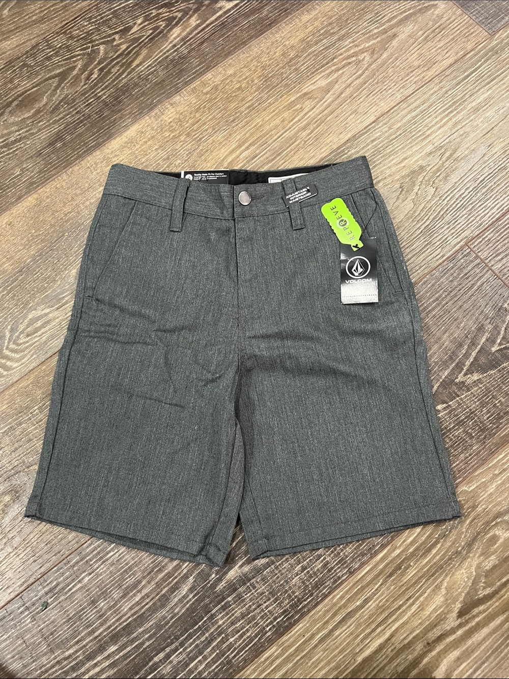 Volcom Charcoal Gray Kid’s Regular Rise Modern Fit